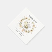 Mommy To Bee Baby Shower  Servet (Hoek)