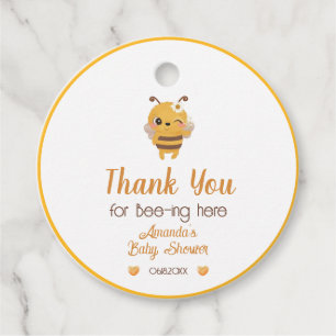 Mommy To Bee Baby Shower Thank You Gift Tags  Bedankjes Labels