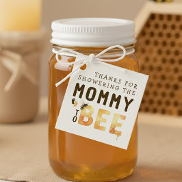 Mommy to Bee Bumblebee Thank You Baby Shower Bedankjes Labels
