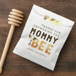 Mommy to Bee Bumblebee Thank You Baby Shower Bedankzakje
