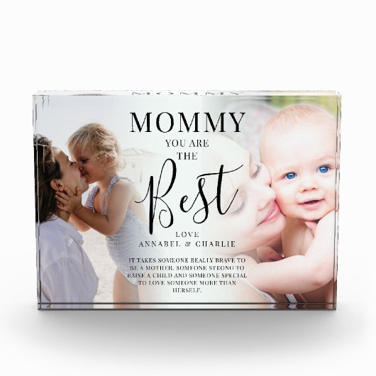 'MOMMY' u bent de Beste Foto's Naam & Citaat (Voorkant)