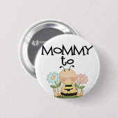 MOMMY VOOR BE/Bee Ronde Button 5,7 Cm (Voorkant /achterkant)