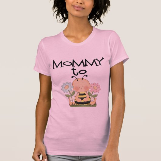 MOMMY VOOR BE/Bee T-shirt (Voorkant)
