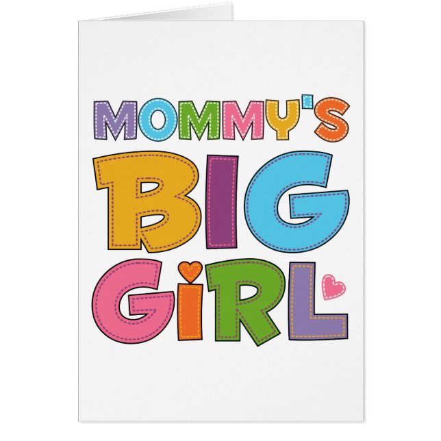 Mommys Big Girl (Voorkant)