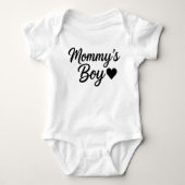 Mommy's Boy Baby Bodysuit - Adorable Infant (Voorkant)