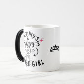 Mommy's & Daddy's Little Girl Magische Mok (Voorkant links)