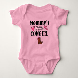 MOMMY'S KLEINE COWGIRL Tutu Bodysuit