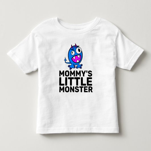 MOMMY'S KLEINE MONSTER-Kinderen EN T-Shirts (Voorkant)
