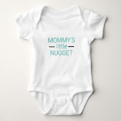 MOMMY'S KLEINE NUGGET UIT ÉÉN stuk Romper (Voorkant)