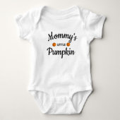 MOMMY'S KLEINE PUMPKIN-bodysuit Romper (Voorkant)