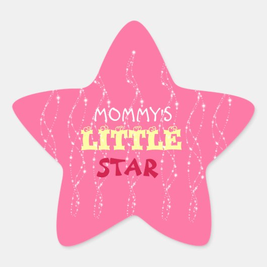 MOMMY'S KLEINE STAR STICKERS (Voorkant)