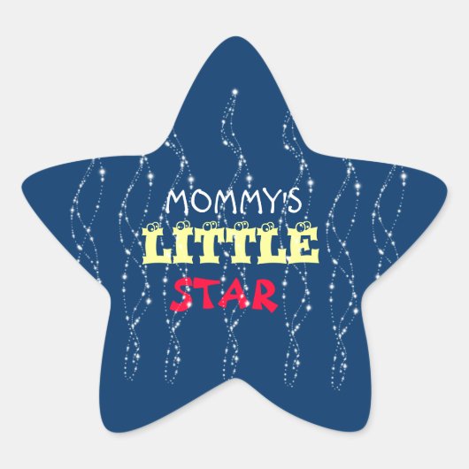 MOMMY'S KLEINE STAR STICKERS (Voorkant)
