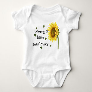 mommys kleine zonnebloem romper