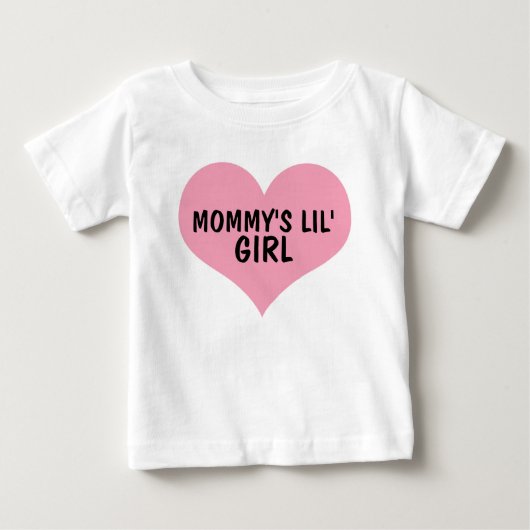 MOMMY'S LIL' GIRL T-shirts (Voorkant)