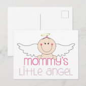 Mommys Little Angel Briefkaart (Voorkant / Achterkant)