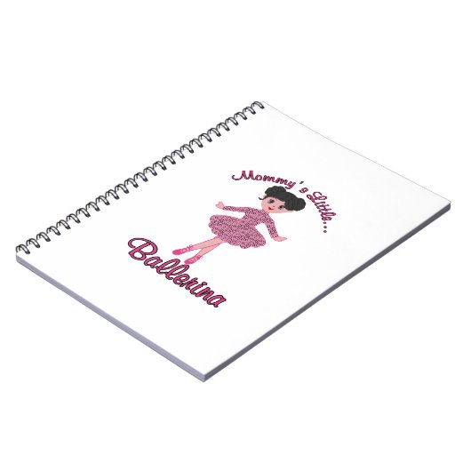Mommys Little Ballerina Notitieboek (Linkerzijde)