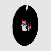 Mommys Little Boo Halloween Classic Design Ornament (voorkant)