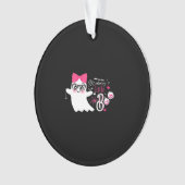 Mommys Little Boo Halloween Classic Design Ornament (voorkant)