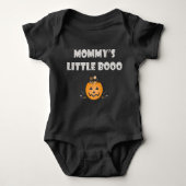 Mommys Little Boo Halloween Snoep Jack O Lantern Romper (Voorkant)