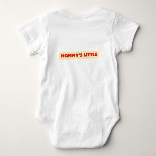 Mommy's Little Energy Rocket Romper (Achterkant)