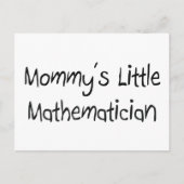 Mommys Little Mathematicus Briefkaart (Voorkant)