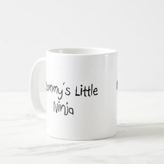 Mommys Little Ninja Koffiemok (Voorkant links)