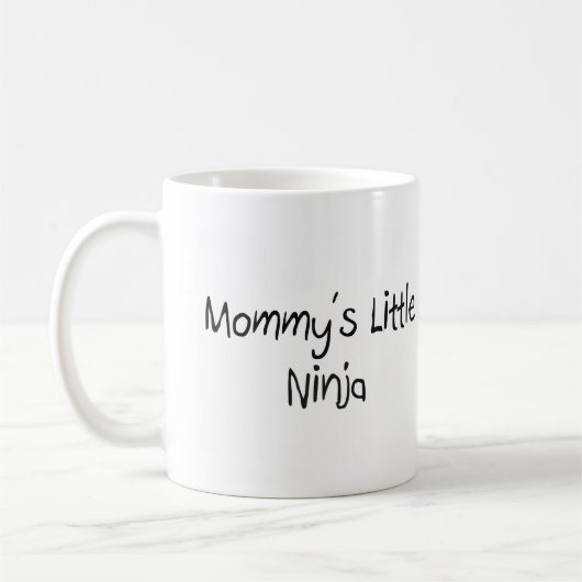 Mommys Little Ninja Koffiemok (Links)