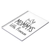 Mommys Little Princess Notitieboek (Linkerzijde)