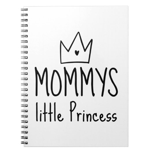 Mommys Little Princess Notitieboek (Voorkant)