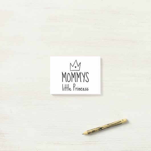Mommys Little Princess Post-it® Notes (Op bureau)
