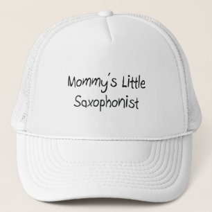 Mommys Little Saxophonist Trucker Pet