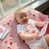 Mommy's Little Valentine Adorable Romper