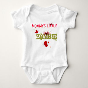MOMMYS LITTLE ZOMBIE BABY CREEPER ROMPER