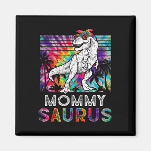 Mommysaurus Dinosaur Moeder Saurus Familie Matchin Magneet