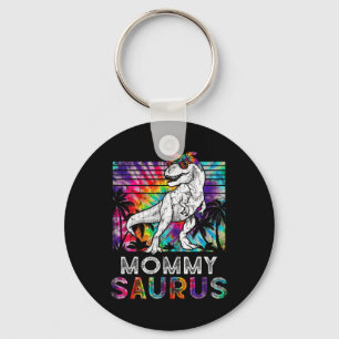 Mommysaurus Dinosaur Moeder Saurus Familie Matchin Sleutelhanger