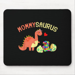 Mommysaurus puzzel dinosaurus dino autisme bewustz muismat
