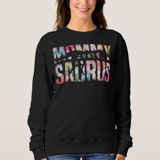 Mommysaurus Rex mam Dinosaur Rex mammie Saurus Trui (Voorkant)