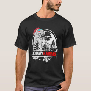Mommysaurus Saurus Family Dinosaur voor Dino 1 T-shirt