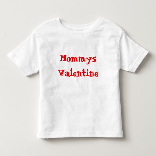 MommysValentine Kinder Shirts (Voorkant)