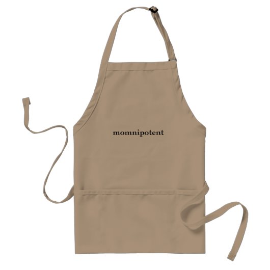 Momnipotent Apron Standaard Schort (Voorkant)