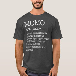 Momo Definition oma Moederdag Gifts Women T-shirt