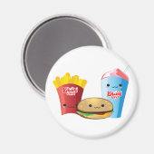 Momo Room Fast Food Magnet (Voorkant / Achterkant)