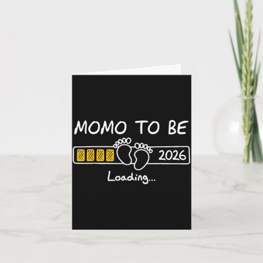 Momo To Be 2026 Loading Momo Est 2026  Kaart (Voorkant)