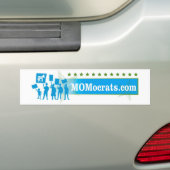 MOMocratten Bumpersticker (Op auto)