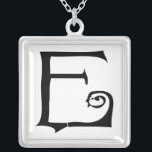 Momogram zilver Ketting<br><div class="desc">Gothic Geïnspireerde Esthetische Keepsake-Kettingen Kies Silver Plated Gold Finish of Sterling Silver Unique Personalized Custom !st Christmas Gift Wedding Keepsake Wedding Party Kettingen - om de achtergrondkleur te wijzigen - klik op aanpassen - klik op bewerken - kies het laatste gereedschap in het drop-downmenu en kies uit een van de...</div>