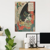 Momokawa Enkoku; Sun Wukong en Rasetsunyo Poster (Thuiskantoor)