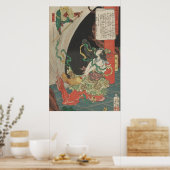 Momokawa Enkoku; Sun Wukong en Rasetsunyo Poster (Keuken)