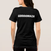MOMOKO HEAD BW SKETCH Tri-Blend SHIRT (Achterkant)