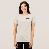 MOMOKO HEAD BW SKETCH Tri-Blend SHIRT (Voorkant volledig)