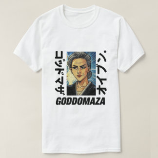 MOMOKO HEAD KLEURGECORRIGEERDE DIKKE TEKST T-SHIRT